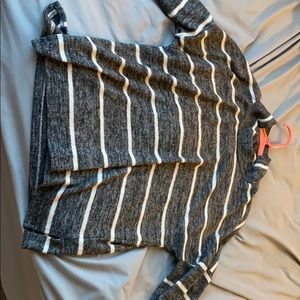 Long sleeved turtle neck sweater